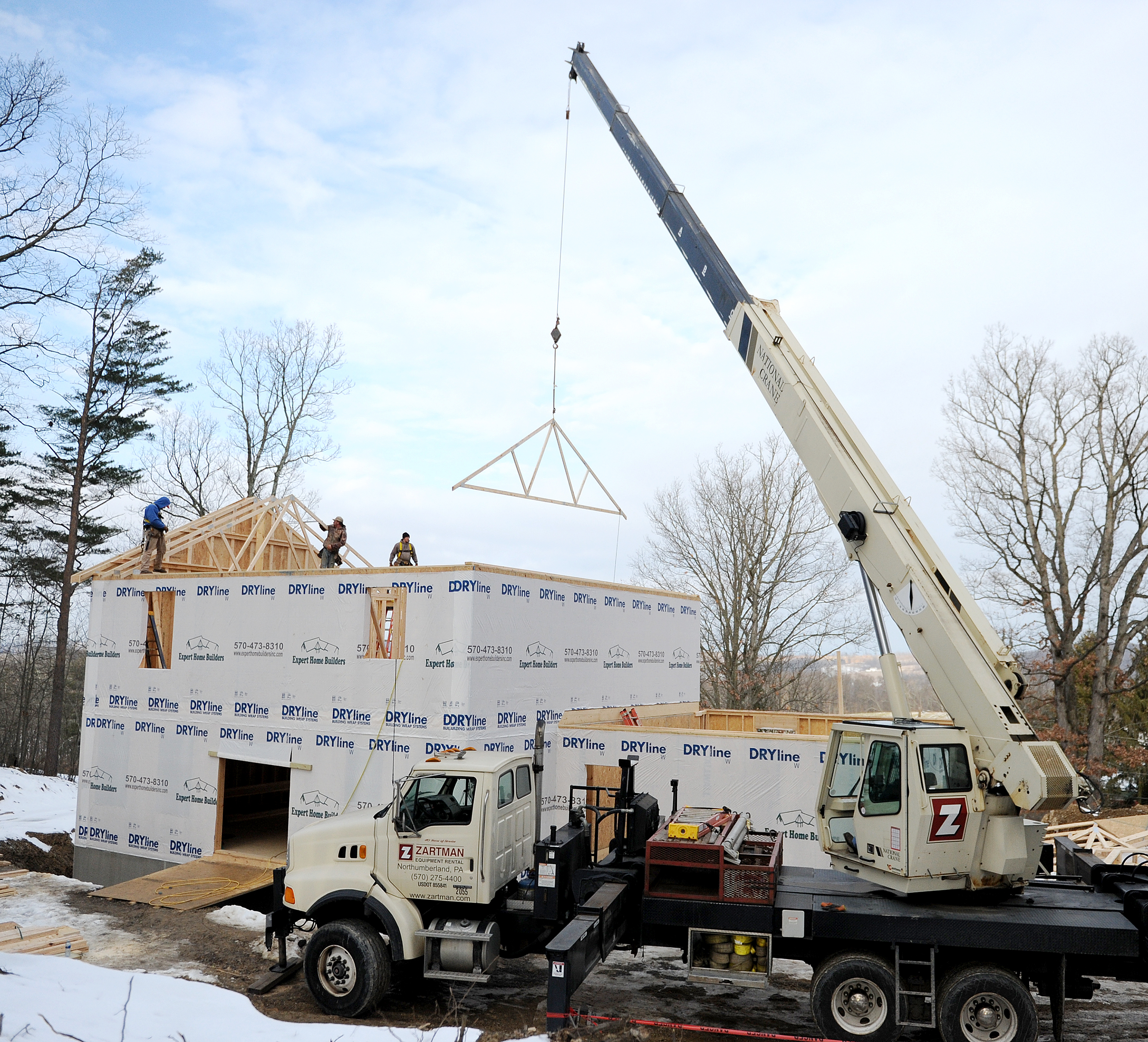 33 Ton Boom Truck Zartman Construction, Inc.