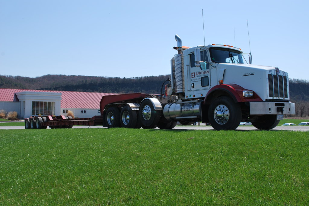 Trailer Rental Truck and trailer rentals are available as part of the Zartman rental fleet.